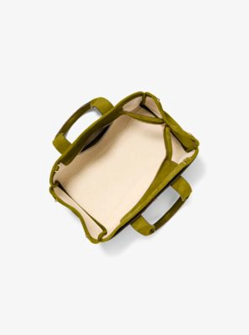 Romee Small Suede Satchel