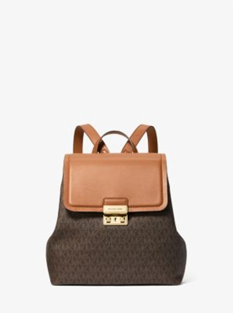 Tribeca Small Signature Logo Backpack