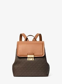 Tribeca Small Signature Logo Backpack
