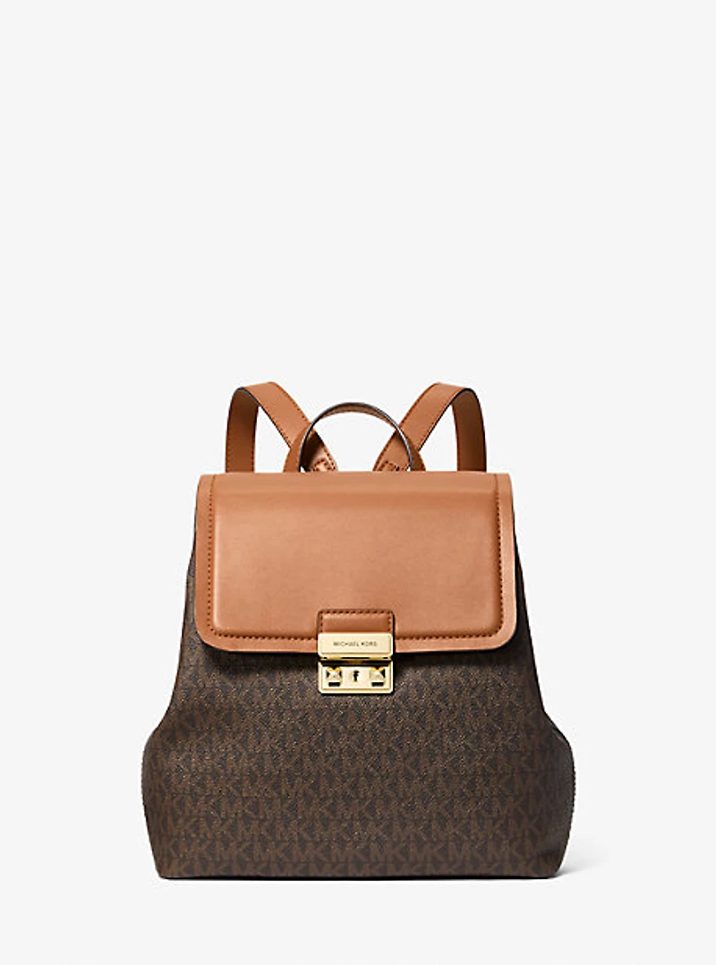 Tribeca Small Signature Logo Backpack