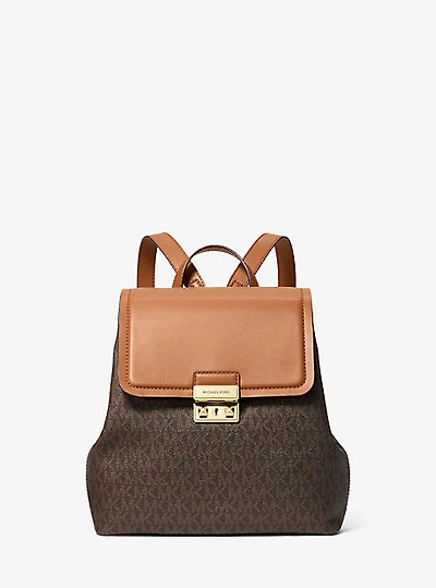 Tribeca Small Signature Logo Backpack