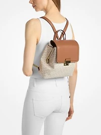 Tribeca Small Signature Logo Backpack