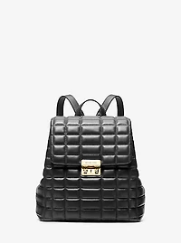 Tribeca Small Quilted Leather Backpack