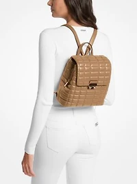 Tribeca Small Quilted Leather Backpack