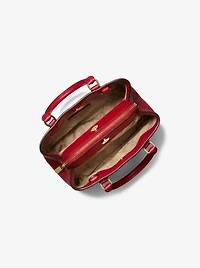 Camille Small Signature Logo Satchel
