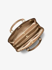 Camille Large Signature Logo Satchel