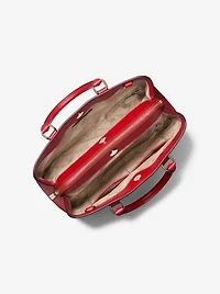 Camille Large Signature Logo Satchel