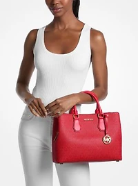 Camille Large Signature Logo Satchel