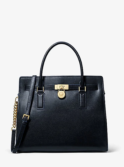 Hamilton Moderne Large Leather Satchel