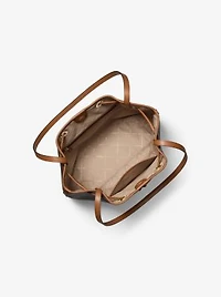 Avery Medium Signature Logo Bucket Messenger Bag