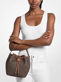 Avery Medium Signature Logo Bucket Tote Bag