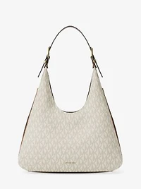 Nolita Large Signature Logo Hobo Shoulder Bag