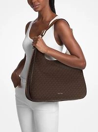 Nolita Large Signature Logo Shoulder Bag