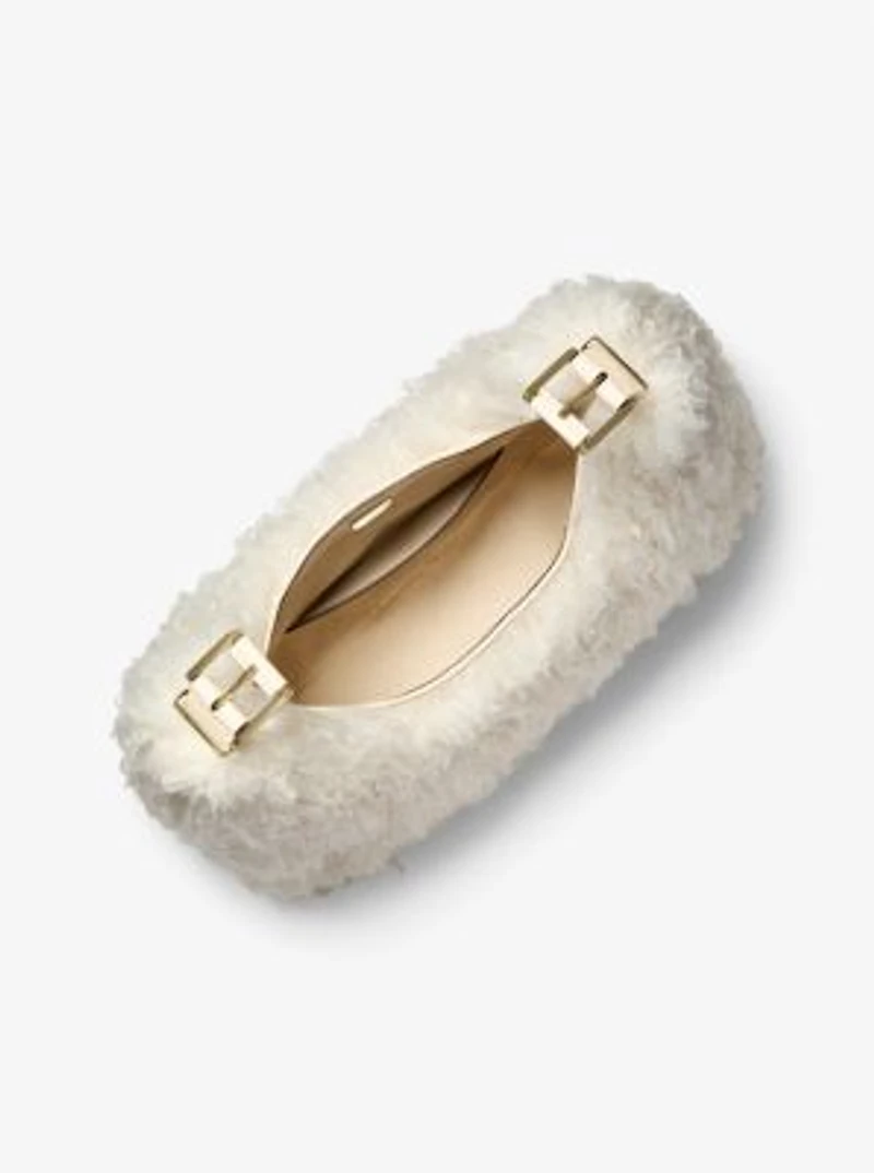 Nolita Large Faux Shearling Shoulder Bag