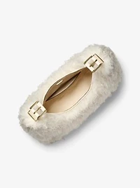 Nolita Large Faux Shearling Shoulder Bag