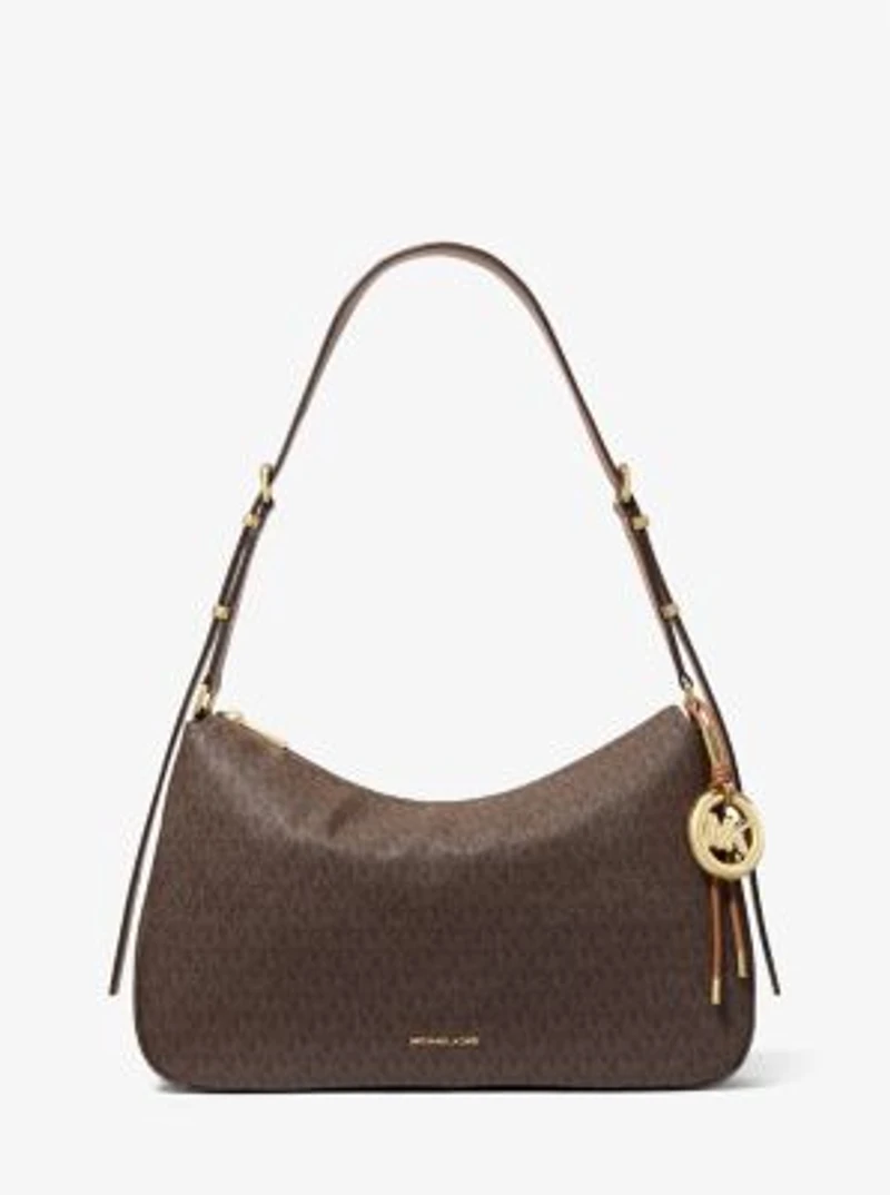 Nolita Medium Signature Logo Shoulder Bag