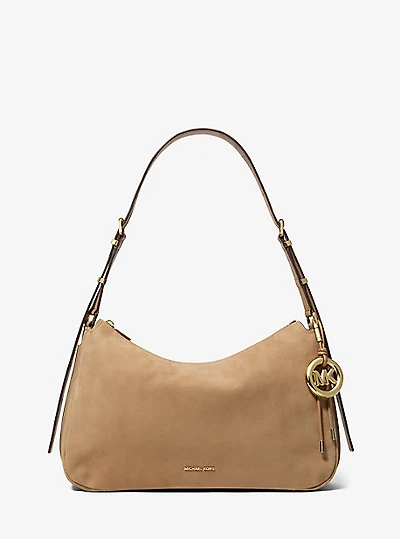 Nolita Medium Nubuck Shoulder Bag