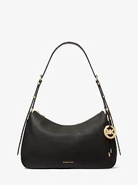 Nolita Medium Pebbled Leather Shoulder Bag
