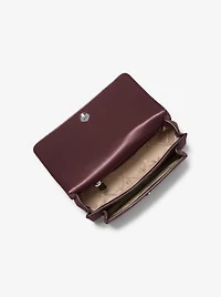 Claire Large Suede Shoulder Bag