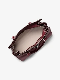 Hamilton Moderne Large Leather Satchel