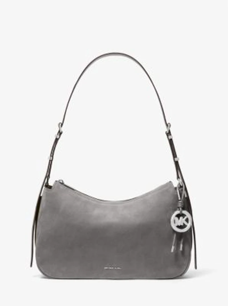Nolita Medium Nubuck Shoulder Bag