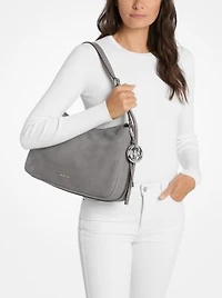 Nolita Medium Nubuck Shoulder Bag