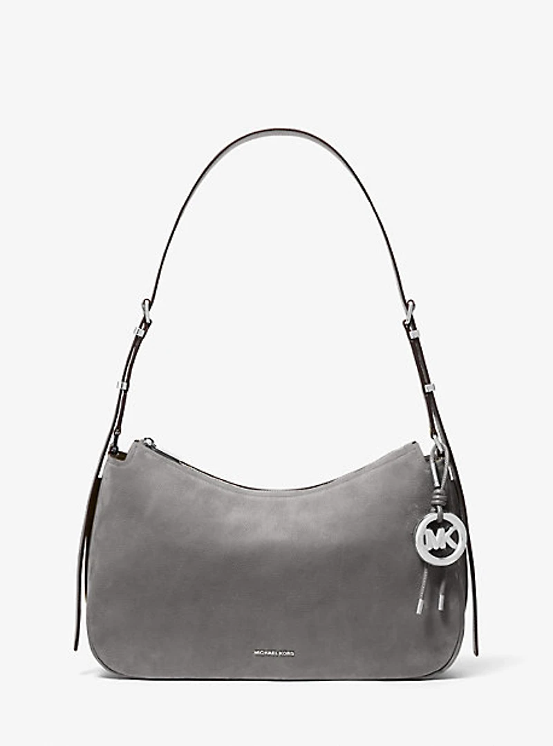 Nolita Medium Nubuck Shoulder Bag