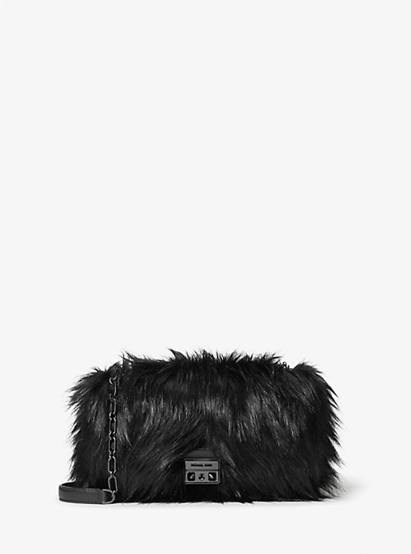 Tribeca Large Faux Fur Shoulder Bag