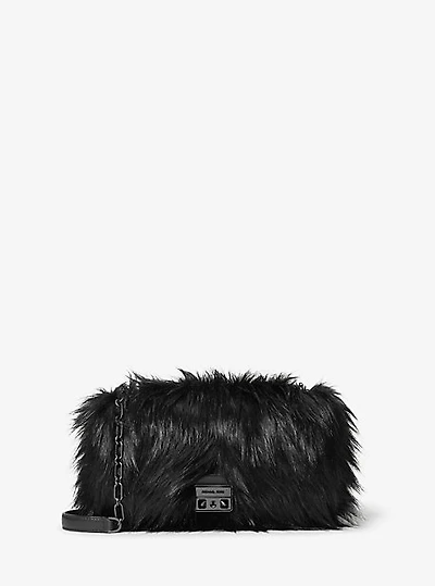 Tribeca Large Faux Fur Shoulder Bag