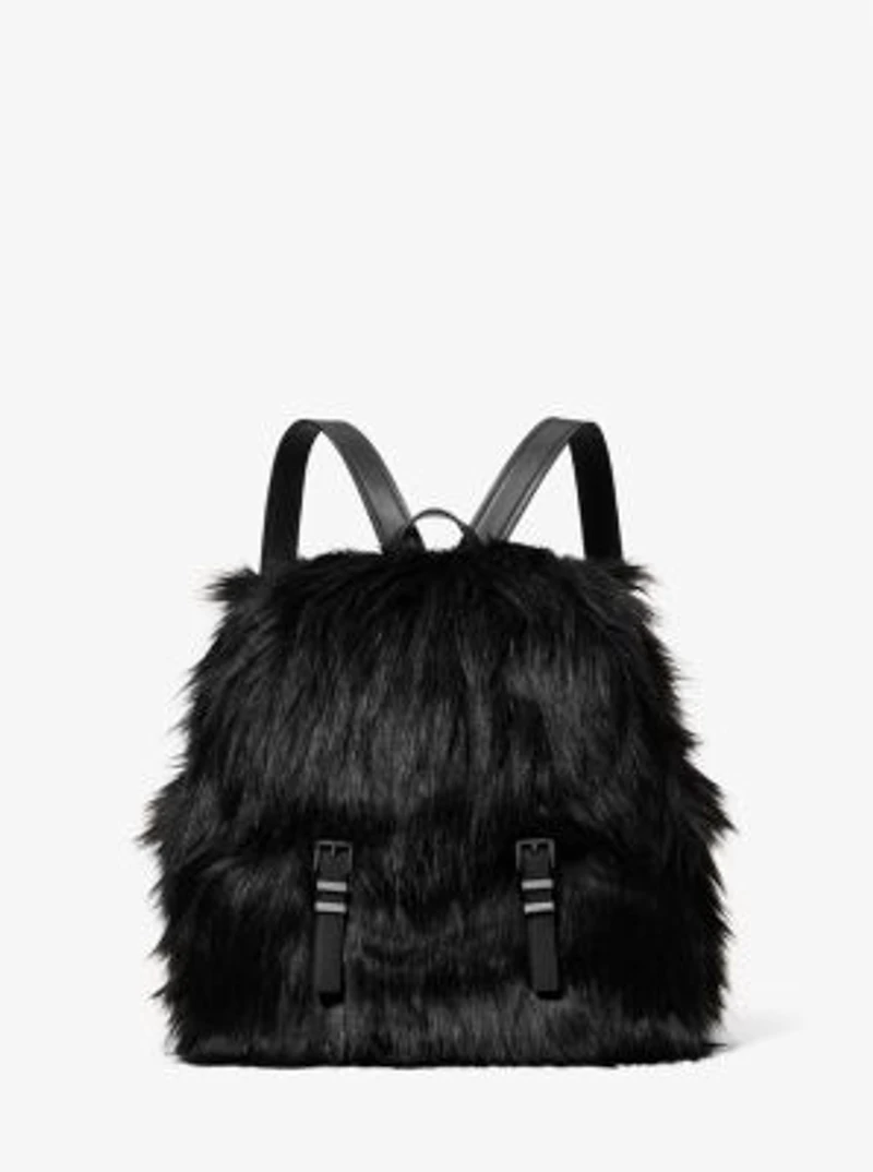 Quinn Medium Faux Fur Backpack
