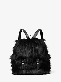 Quinn Medium Faux Fur Backpack