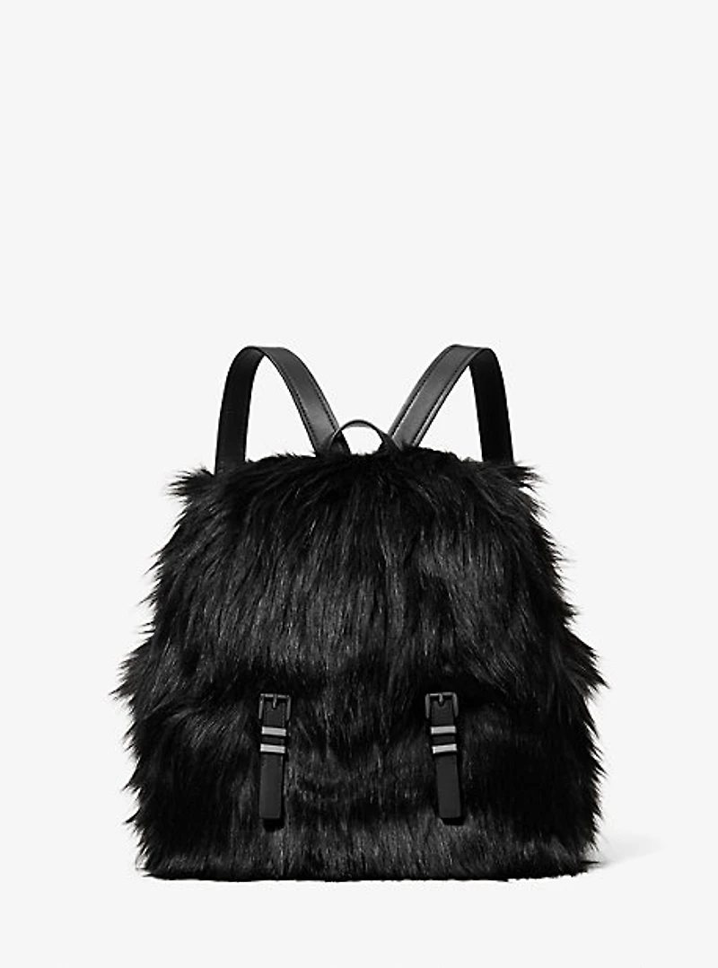Quinn Medium Faux Fur Backpack