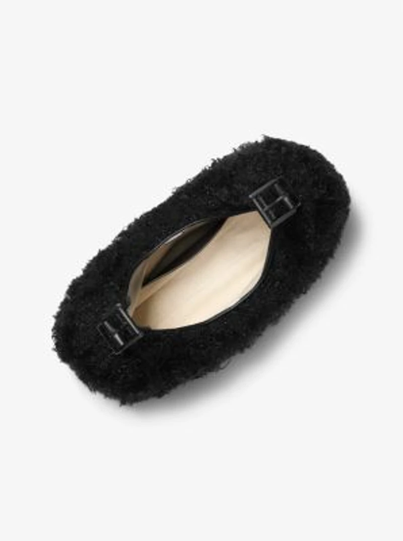 Nolita Large Faux Shearling Shoulder Bag