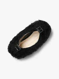 Nolita Large Faux Shearling Shoulder Bag