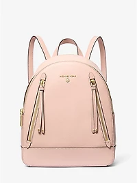 Brooklyn Medium Pebbled Leather Backpack