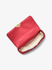 Tribeca Large Quilted Leather Shoulder Bag