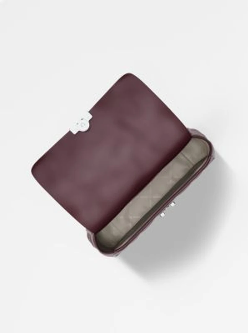 Tribeca Large Quilted Leather Shoulder Bag