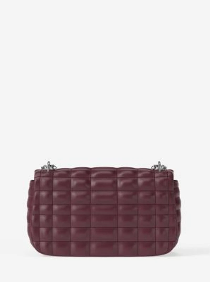 Tribeca Large Quilted Leather Shoulder Bag