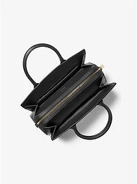 Laila Medium Leather Satchel