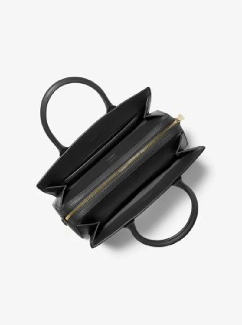 Laila Medium Leather Satchel