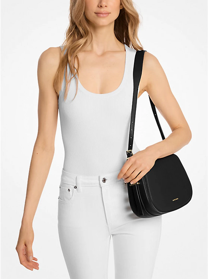 Lydia Medium Leather Crossbody Bag