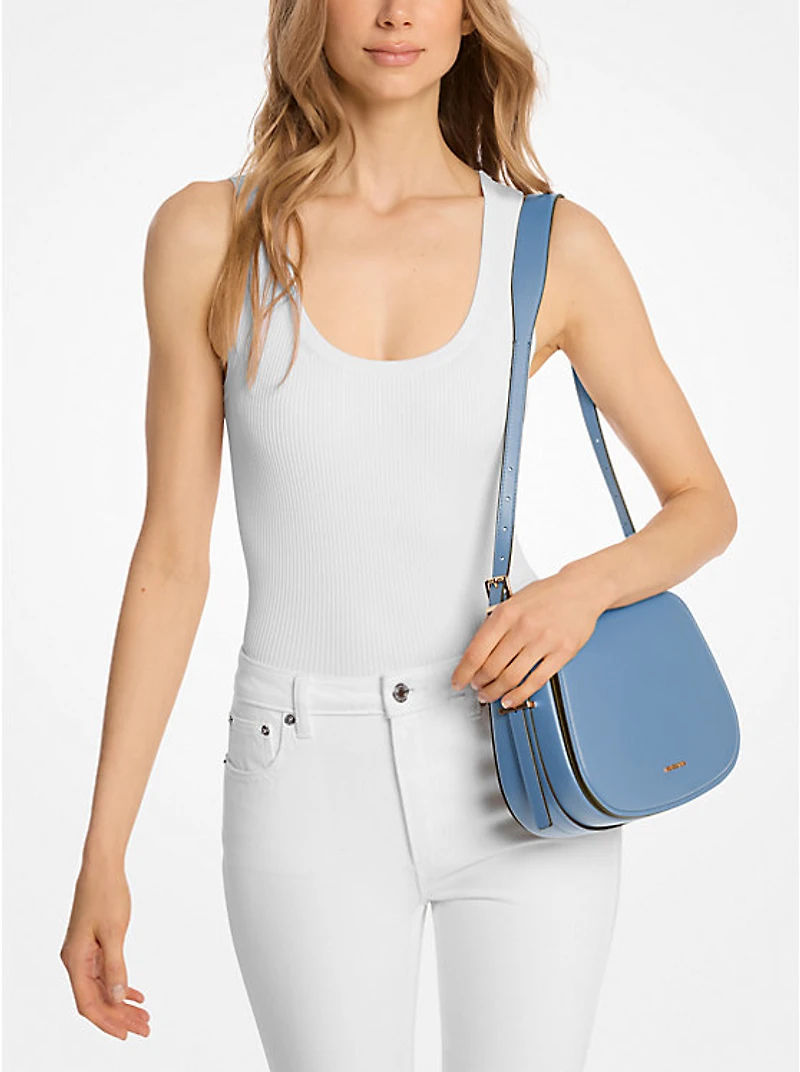 Lydia Medium Leather Crossbody Bag