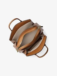 Laila Medium Signature Logo Satchel