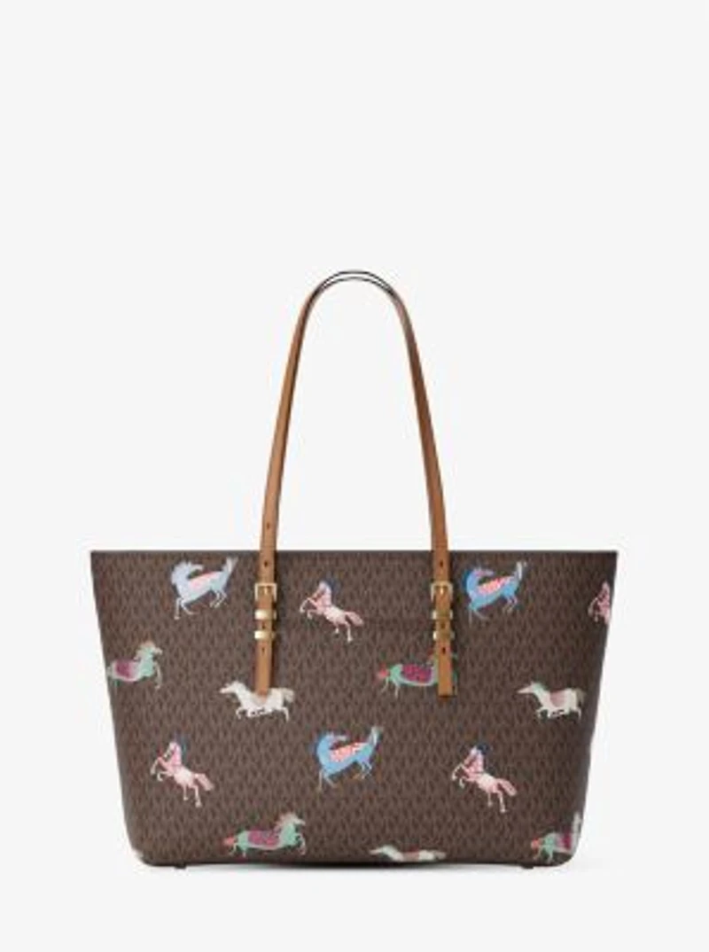 Quinn Large Signature Logo Tote Bag