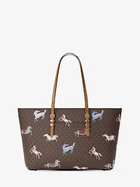 Quinn Large Signature Logo Tote Bag