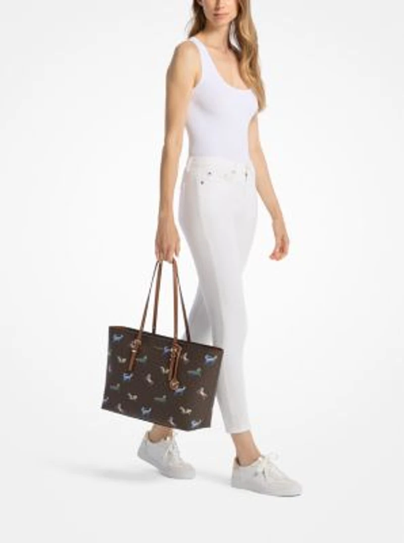 Quinn Large Signature Logo Tote Bag