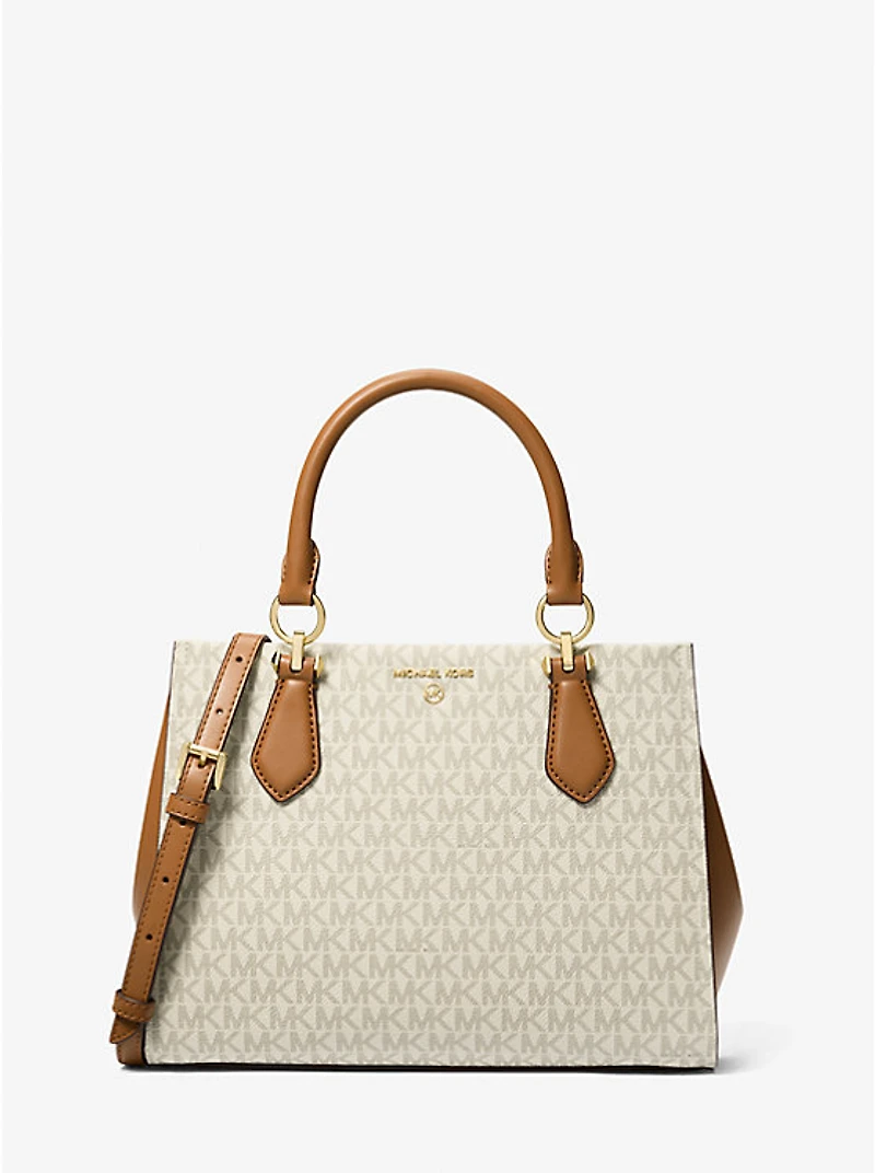 Marilyn Medium Logo Satchel