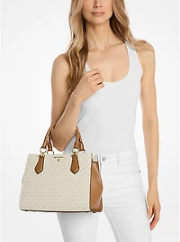 Marilyn Medium Logo Satchel
