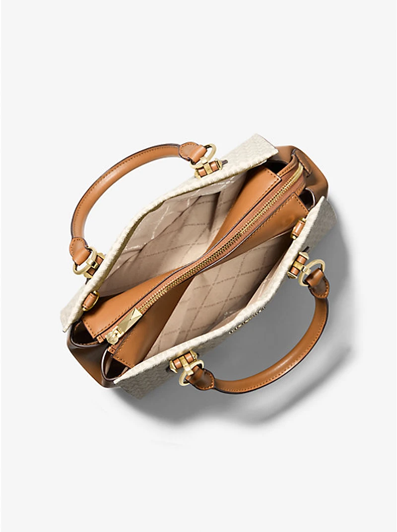 Marilyn Medium Logo Satchel