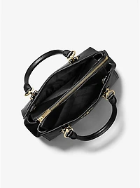 Marilyn Medium Saffiano Leather Satchel